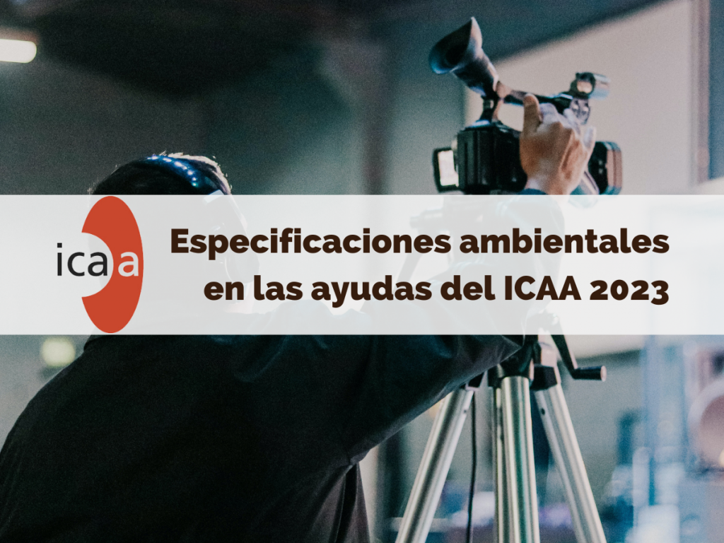 Ayudas ICAA 2023 - Grunver Sostenibilidad